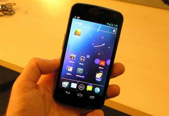 Primera actualización para el Samsung Galaxy Nexus