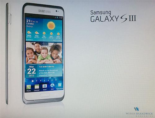 Samsung Galaxy S3, nuevo anticipo