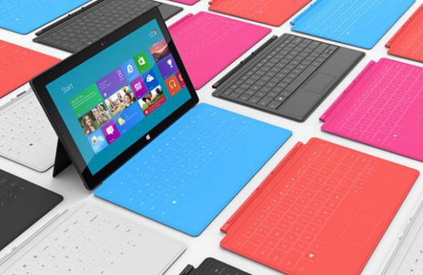 Se desvelan los precios de las tablets de Microsoft