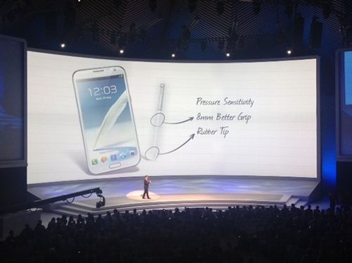 Samsung presenta en IFA 2012 el Galaxy Note 2