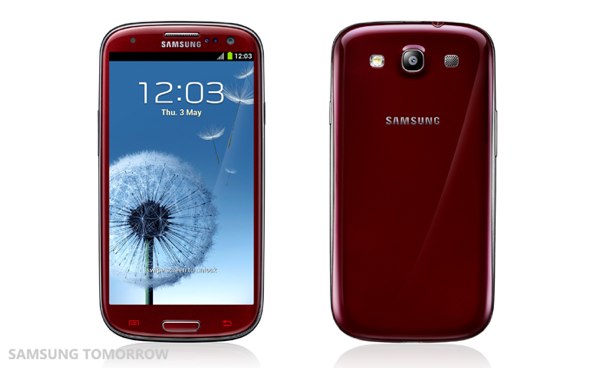 El Samsung Galaxy S3 se pondrá a la venta en cuatro colores nuevos