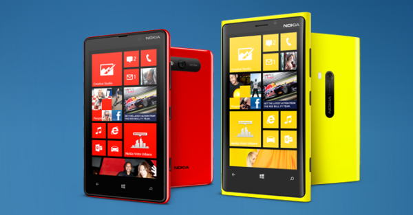 Nokia anuncia la venta de los Lumia 920 y 820 en España
