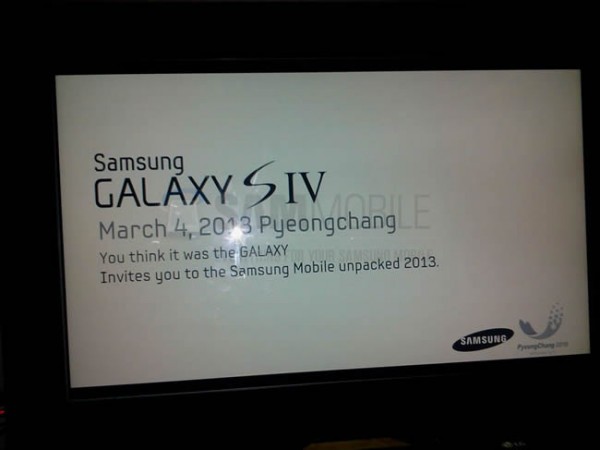 ¿Nuevo Samsung Galaxy S IV para primeros de marzo?