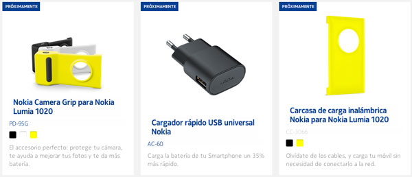 Primeros accesorios para el Nokia Lumia 1020