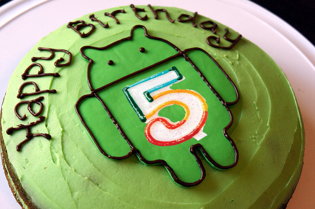 Android cumple cinco años