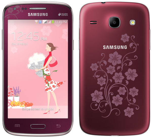 Samsung lanza La Fleur Edition de los Galaxy Fame Lite, Trend y Core